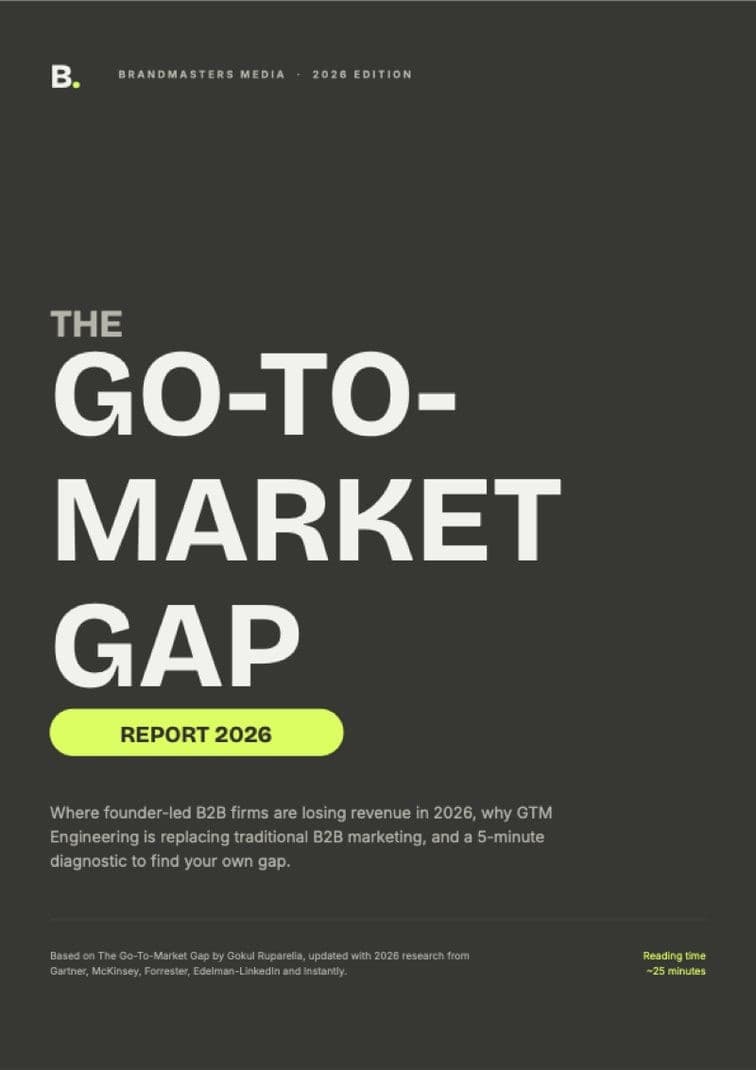 The GTM Gap Report cover