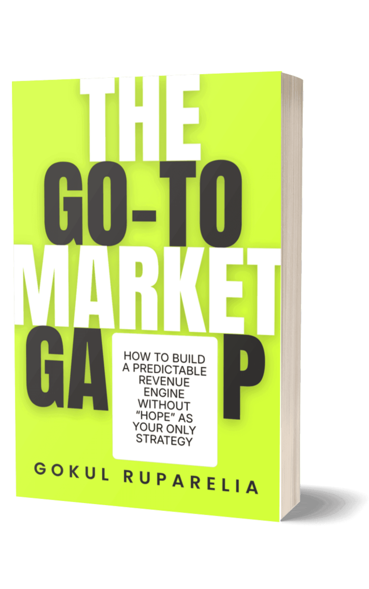 The Go-To-Market Gap cover